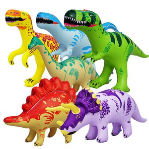 Sand Play Water Fun Summer Inflável Floating Swimming Toy Cartoon Dinosaur Toy Party Decorations Gifts Birthday for Kids Beach Pool Water Play Toy 230712
