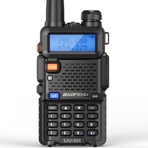 Walkie Talkie Baofeng UV 5R 5W Portable Ham CB Radio Dual Band VHF UHF FM Приемопередат