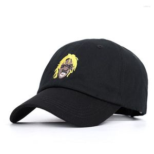 Ball Caps Rap Cap Hip Hop Streetwear Baseball Мужчины женщины личность мужская шляпа вышивка