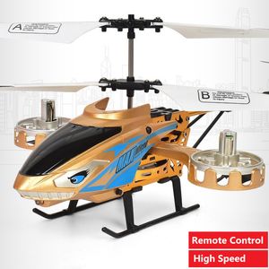 ElectricRC Uçak 24G 6Axis Gyro Uzaktan Kumanda Helikopteri LED Işık Şarj Uçuş Yüksek Hızlı RC Quadcopter Güçlü Motor Oyuncak GIF 230713