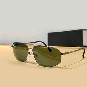 Cool Bronzed Pilot Óculos de Sol Lente Verde Escuro Masculino Verão Sunnies gafas de sol Sonnenbrille UV400 Eye Wear with Box