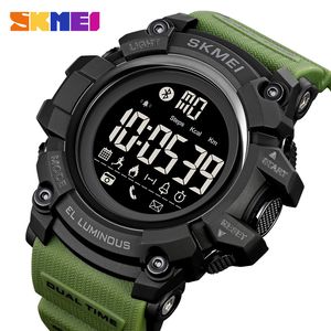 Skmei Japan Digital Movement Outdoor Seadome Watch Mens Calories Sleep Monitor Clendar Защитные часы часы мужчина Reloj Hombre