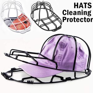 Yetişkin çocuk kapak çerçevesi kafes depolama temizleyicileri şekillendirici koruyucu raflar için beyzbol şapkası yıkayıcıda balo kapakları çamaşır makinesi 230713