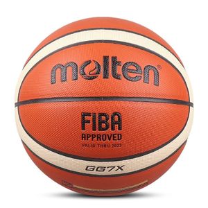 Мячи Molten Basketball, размер 7, официальные соревнования по сертификации, баскетбольный стандартный мяч, мужские и женские тренировочные мячи, командный баскетбол 230715