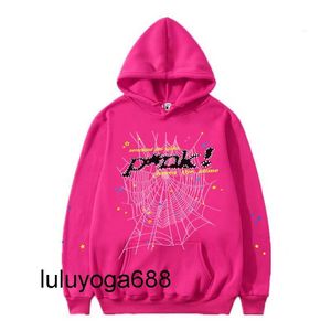 23SS Tasarımcı Giysileri Erkek Hoodies Sweatshirts hip hop genç haydut örümceği kapüşonlu moda kalitesi kadife kazak 555 pullovers kadınlar erkek hoodie