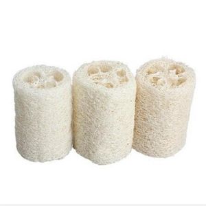 Совершенно новый Mignon Natural Loofah Luffa Loofa Bath Sponge Spa Spa и Body Scrubber 200r