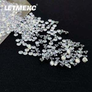 Loose Diamonds 1.0 ct Per Pack Small Size Loose Gemstones D Color Excellent Round Cut for Custom Diamond Jewely DIY Jewelry Making 230714