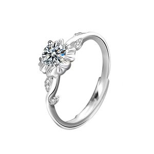 Дизайнерские кольца Женское любовное кольцо бриллиантовое кольцо титановое стальное серебряное кольцо любовного кольца мужчины и женские украшения розового золота