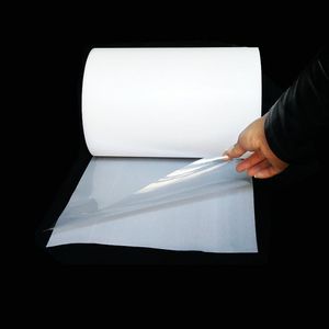 Исправлена ​​бумажная лента 24 28 32 см в ширину железо на тепло -переносе Пленка хорошее качество для фиксированных статей DIY Tools249J