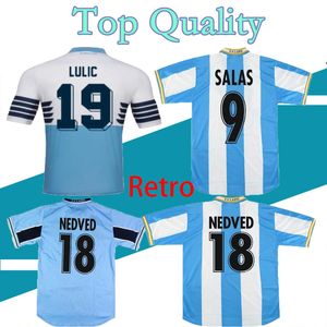 SIMEONE 1989 1990 lazio retro soccer jerseys Vintage 1991 92 95 98 99 00 01 14 NEDVED SALAS GASCOIGNE NESTA Classic football shirt VERON CRESPO MIHAJLOVIC