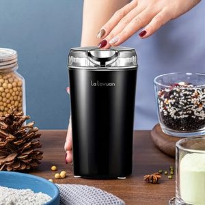 1pc Coffee Bean Grinder Electric, Food Processor, Food Mixer, 200W Powerful Spice Grinder Electric, Grain Mills, Espresso Grinder Herb Grinder Coffee Grinder