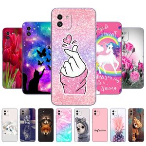 Samsung Galaxy A03 için Case 164.2 mm Geri Kapak A035 Galaxya03 Global Telefon TPU Yumuşak Silikon COQUE