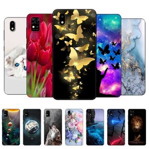 Для ZTE Blade A3 2019 2020 Case Lite Back Phone Cope A31 Silicon Soft Bummer Bag Back Black TPU Корпус