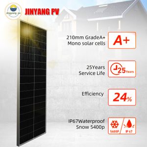 Батареи Jingyang Solar Panel 100W 140W 200W 280W 300W 18 В жесткие 25 лет Povoltaic Monocrystalline Cell 12 В зарядное устройство 230715