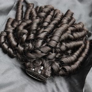 Pixie Curly Sail необработанные волосы