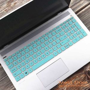 Ultra-Thin Silicone Keyboard Covers | Dustproof Skins for HP Laptop 15s Series 15.6