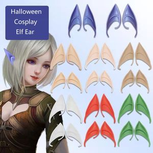 Cadılar Bayramı Cosplay Ear Peri Cosplay Masquerade Kostüm Aksesuarları Melek Elf Elf Kulakları Fotoğraf Props Yetişkin Çocuklar Cadılar Bayramı Dekoru