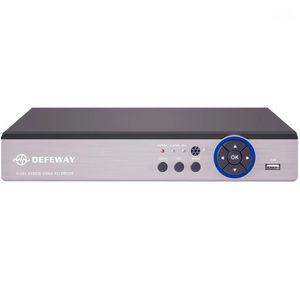 DEFEWAY 1080N Gravador de Vídeo Vigilância 16 CH AHD DVR HDD Rede P2P 16 Canais Sistema de Segurança CCTV1245r