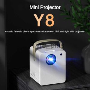 Другие аксессуары проектора горячая продажа Y8 Wireless Mobile WiFi LCD LED Video Movie OEM Mini Full HD 1080p Portable Home Theatre Projector X0717