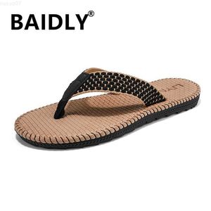 Slippers Summer Flip Flop Men Soft Massage Shouse Man Комфортный крытый пляжный пляж мужские сандалии мужской мужчина модные повседневные квартиры Chanclas L230718