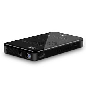 Diğer Projektör Aksesuarları P09-II Taşınabilir DLP Mini Cep Projektör Android 9.0 2GB RAM 32GB WiFi5 BT4.2 4K HD Beamer Ev Sinema LED Video ProYector X0717