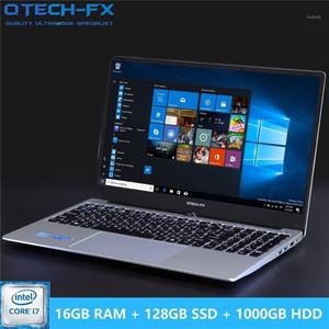 16G RAM 1TB 500 1000GB HDD 128G SSD 15 6 Игровой ноутбук ноутбук ПК Metal Busines