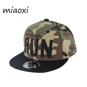 Top Caps Miaoxi Marka Moda Ordusu Yeşil Çocuk Beyzbol Kapağı Çocuklar Erkekler İçin Koşu Şapka Kızlar Günlük Bonnet Unisex Hip Hop Gorros1227s