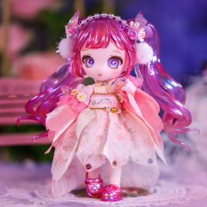 Куклы Dream Fairy 13 см OB11 Maytree Dolle Collebable Cut Animal Style Kawaii Toy Figures Детский день рождения 230717
