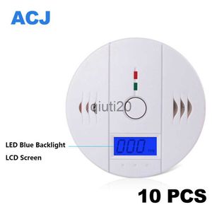 Other Alarm Accessories ACJ CO Sensor Carbon Monoxide Detector Alarm Independent CO Poisoning Warning Alarm Detector High Sensitive LCD Photoelectric x0718