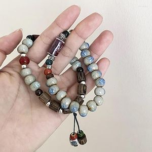 Очарование браслетов Bohemia Ceramics Beasured Bracelet для женщин Имитация ручной работы