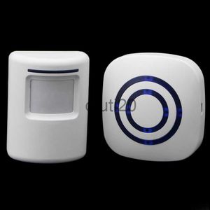 Outros acessórios de alarme Sensor de movimento infravermelho sem fio Porta Campainha de alarme Campainha UE/EUA Plugue x0718