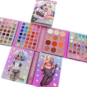 Bella Ultramo 117-Color Glitter Eyeshadow Palette - Bright, Colorful Makeup with Harleys Quinny Sparkle