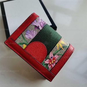 Moda uzun cüzdan lüks çantalar tasarımcı çanta para çantası kadınlar kısa cüzdan kadın çanta orijinal kutu kart tutucu bayanlar çanta kontrol çiçek kutu