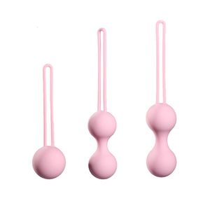 Vibrators Safe Silicone Smart Ball Vibrator Kegel Vaginal Cteninging Sports Machine Sex Toy Женщина Geisha Fun Store 230719