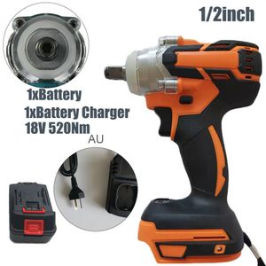 NEW Electric Wrench Power tools Supplies Charger 520Nm Cordless297b