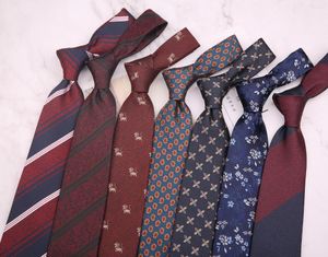 Bow Ties Erkekler resmi iş eli 8cm kırmızı lacivert tide çiçek takım elbise aksesuarları düğün damat pografi