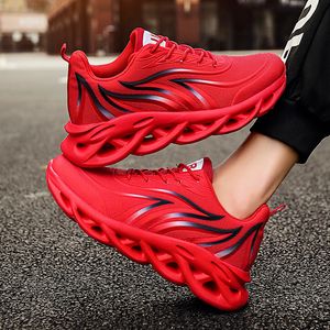 522 Kırmızı Elbise Erkekler Sıradan Spor ayakkabıları ağ nefes alabilen erkek koşu eğitmenleri adam spor hafif vulkanize ayakkabılar artı boyut 230718