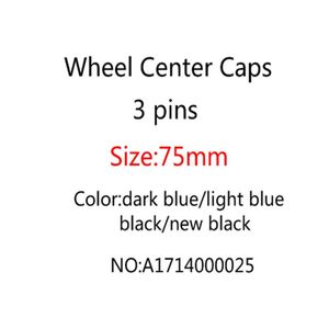 50шт 75 мм для крышек колесных колесных крышек Hub Cap Emblem Light C180 C200 C280 E200 E260 E300 ML350 A1714000025 W230 W210 W164332X