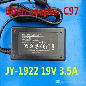 3 5 1 35mm Adaptör JY19220 JY-19220 19V 2A veya 3 5A BBEN C97 N2600 S10 S16 T10 A8 Tablet Şarj Cihazı AC DC JY-1922 Anahtarlama Gücü Su2912