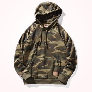 Erkek Hoodies Sonbahar Kış Sweater Külot Kapüşonlu Vintage Erkekler'in Sıradan Ceket Tüm -Moş Fashion Velvet Sport Hoodie