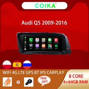 8 Core Android 10 0 System Car DVD-плеера Head Unit IPS Excreen для Audi Q5 2009-2016 Google WiFi 4G Lte Bt CarPlay 4 64G RAM GPS N277I