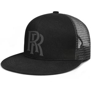 Rolls Royce RR logo sembolü amblem unisex düz pislik kamyoncu kapağı serin vintage beyzbol şapkaları logo gay les gökkuşağı parlak metal altın h250j