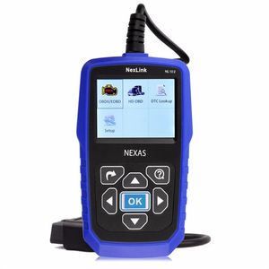 Nexas NL102 Сканер с диагностическим сканером грузовиков OBD OBD2 Дизельный двигатель АБС -двигатель ABS Диагностический инструмент для Volvo Scania Renault2048