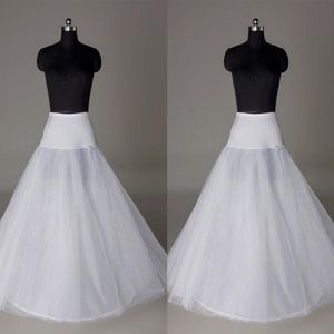 В складе юбки дешево 2015 Crinoline White A-Line Bridal Недорубая ютка не обручи Полная стадья