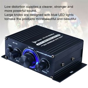 Headphones Earphones Stereo Ak170 Audio Amplifier Black Mini 400w Power Fm Radio Hifi 230719