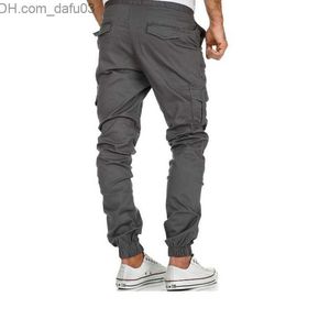 Erkek pantolon e-baihui erkek pantolon tasarımcı harem pantolon ter pantolon elastik manşet damla kasık bisikletçisi joggers erkek spor salonu jogger pantolon ck05 z230720