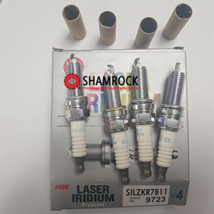 Orijinal NGK Lazer Iraurita Bujiler NGK Silzkr7b11 9723 Honda Elantra Santa Azera Tucson Kkia Sorento Forte Sedona281Z