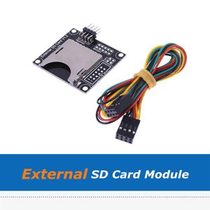 Внешний слот -модуль SD -карты Расширенная панель управления с кабелем DuPont 1PC 20 см для 3D Printer Part