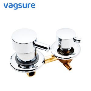 Multiple way Shower Diverter Bronze Shower Faucets Mixer Cold & Mixing Valve Tap For Shower Cabin G1 2 Size265o