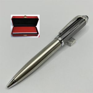 Hediye Tasarımcı Beyaz Kalem İdari Ofis Kırtasiye Luxurs Promosyon 5A Metal Kalemler Hediyeler için Orijinal Pens-Case2453